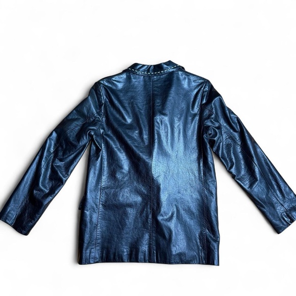 Vintage Comme des Garçons double breasted leather jacket 🧥